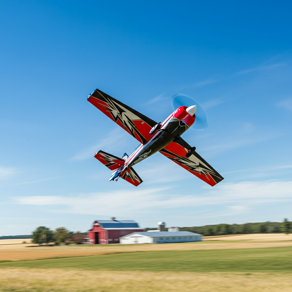 WrongWayRc 20cc LamBach at the 3D Farm-P Hucked