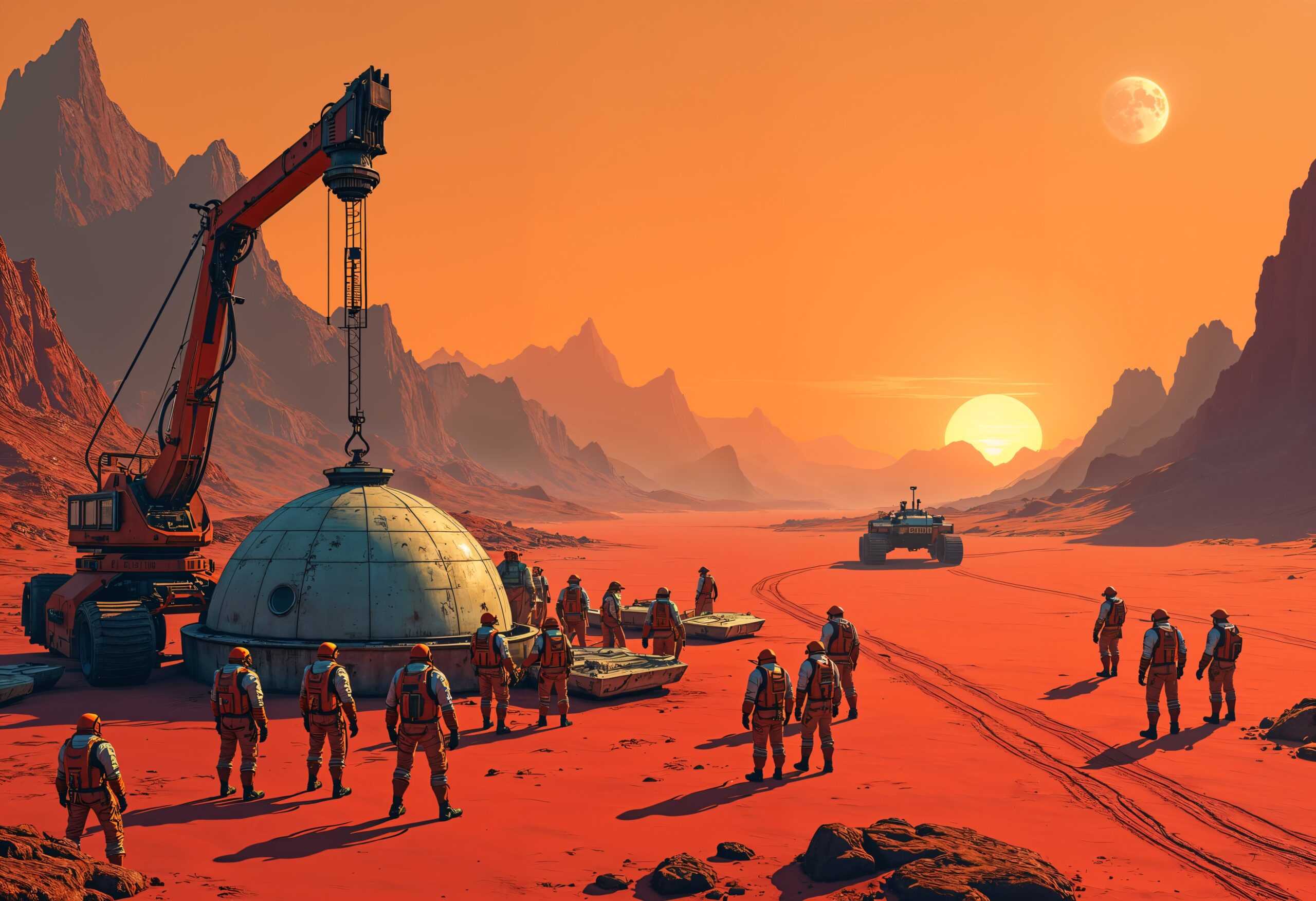 Maschinenring Mining: Frictionless Descent in a Finite World